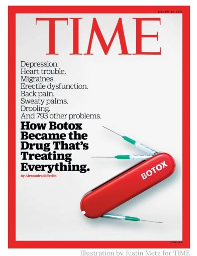 Botox as a drug treats many things